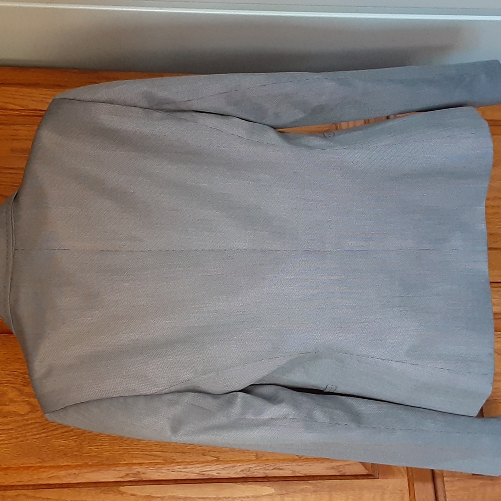 Calvin Klein gray tailored suit jacket 4